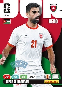 Nizar Al-Rashdan Jordan Panini FIFA World Cup 2026 Adrenalyn XL #270